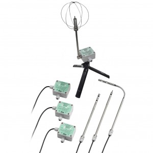 Trasmettitori attivi di velocità dell'aria a filo caldo Serie ARW-HD403TS / ARW-HD4V3TS